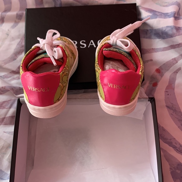 I am selling a multi colored baby Versace brand sneaker. - Picture 3 of 5